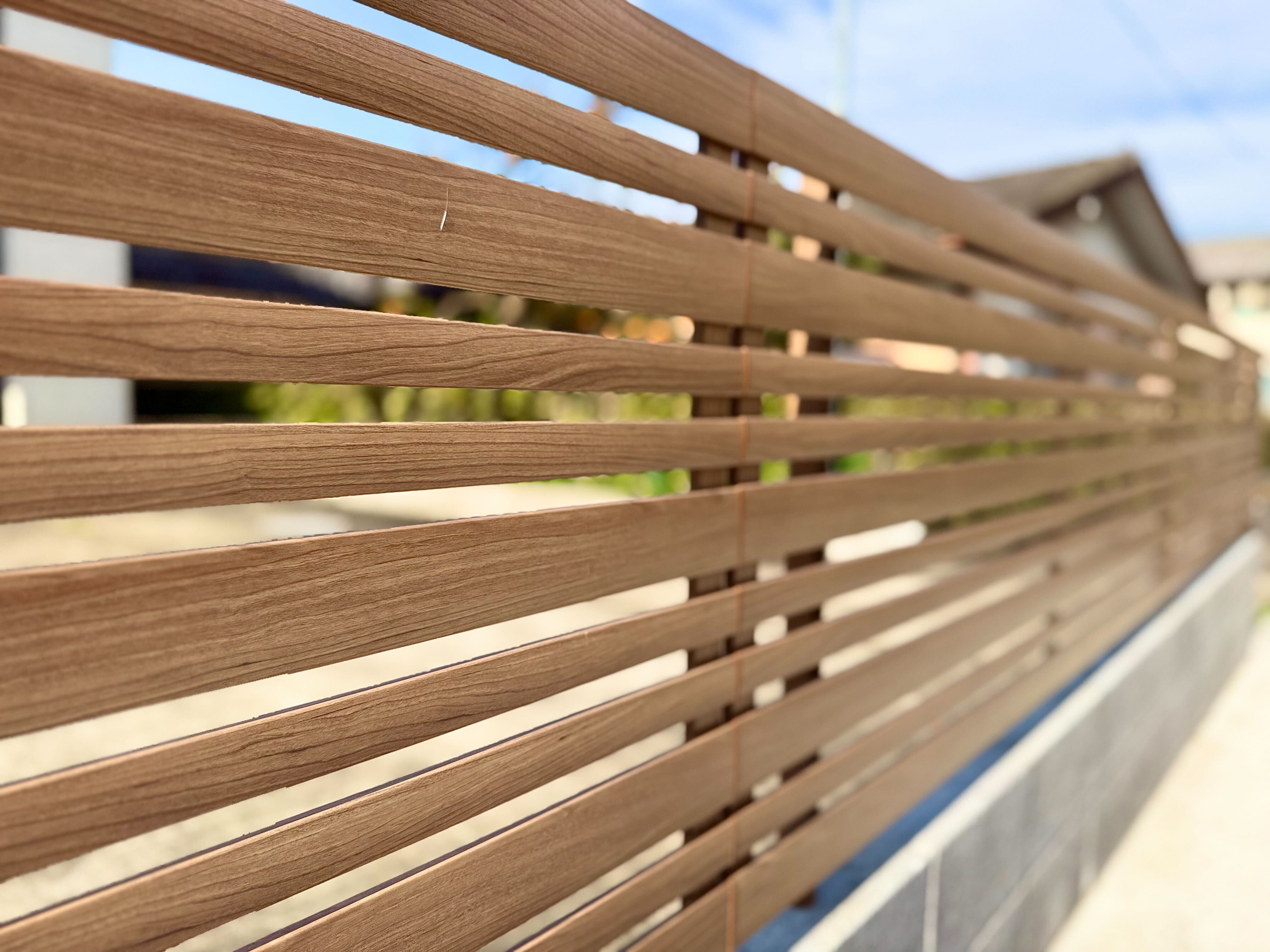 お家のフェンス